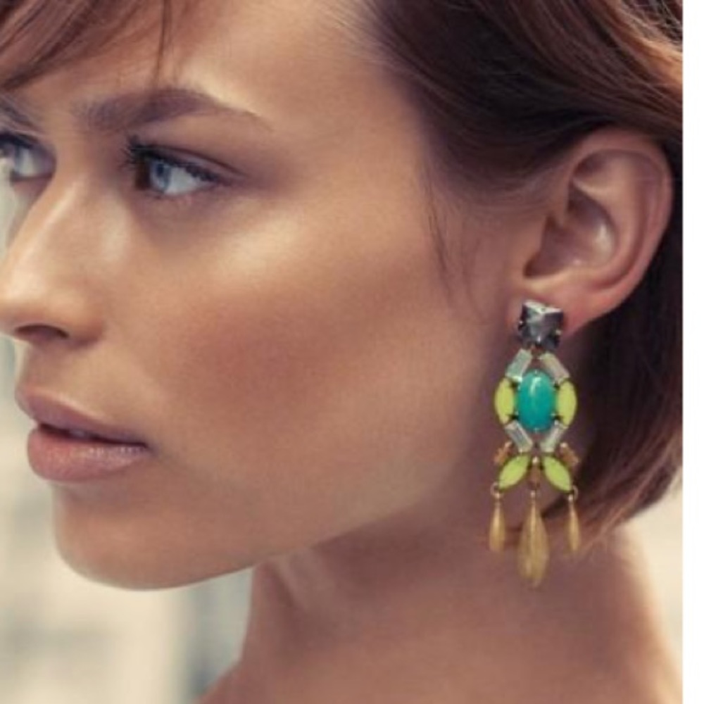 Stella & Dot Jardin Chandelier Earrings